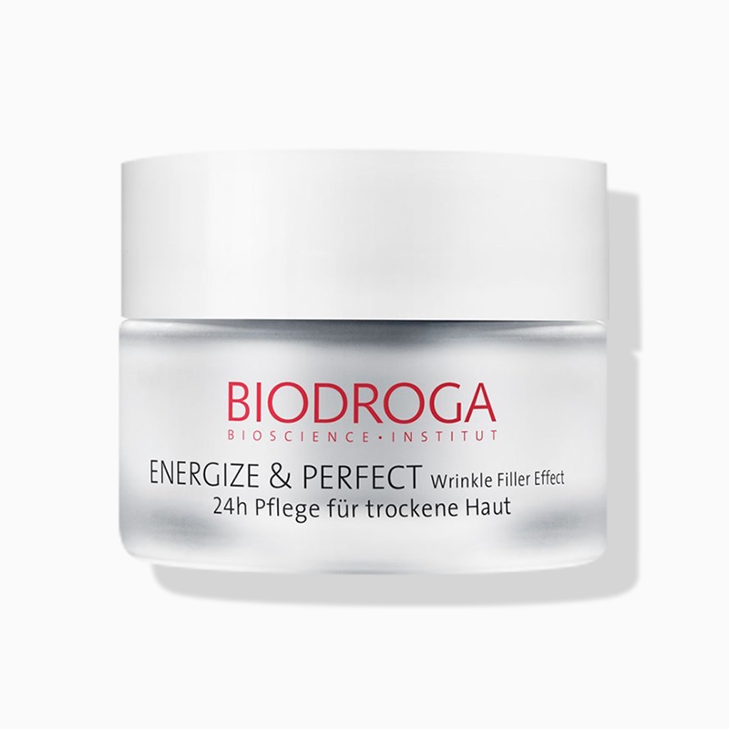 Biodroga Energize & Perfect 24h Pflege für trockene Haut