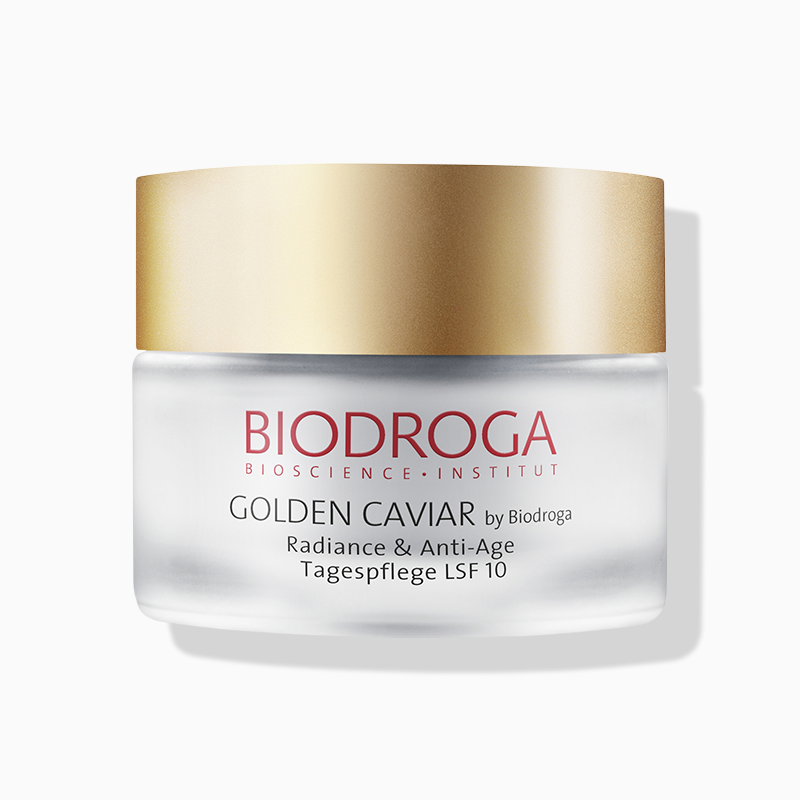Biodroga Golden Caviar Radiance & Anti-Age Tagespflege LSF10