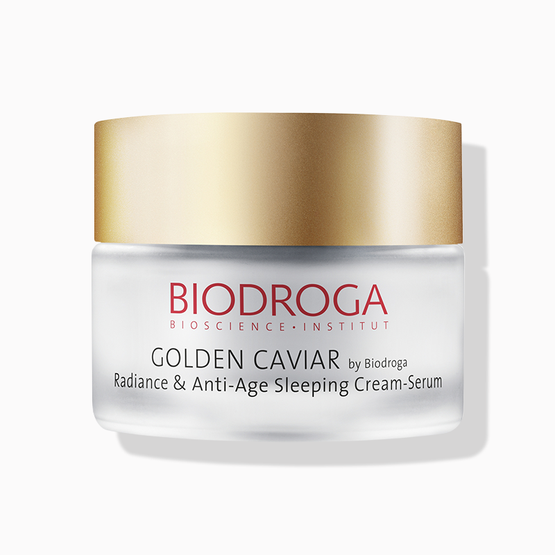 Biodroga Golden Caviar Radiance & Anti-Age Sleeping Cream-Serum