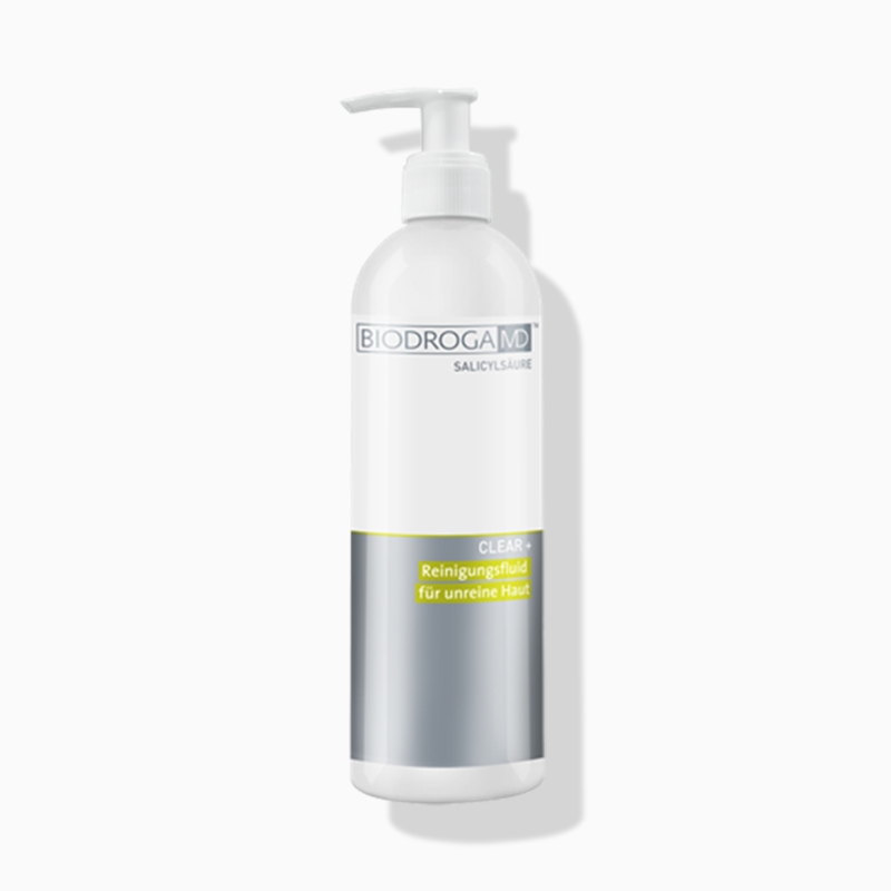 Biodroga Clear+ Reinigungsfluid für unreine Haut