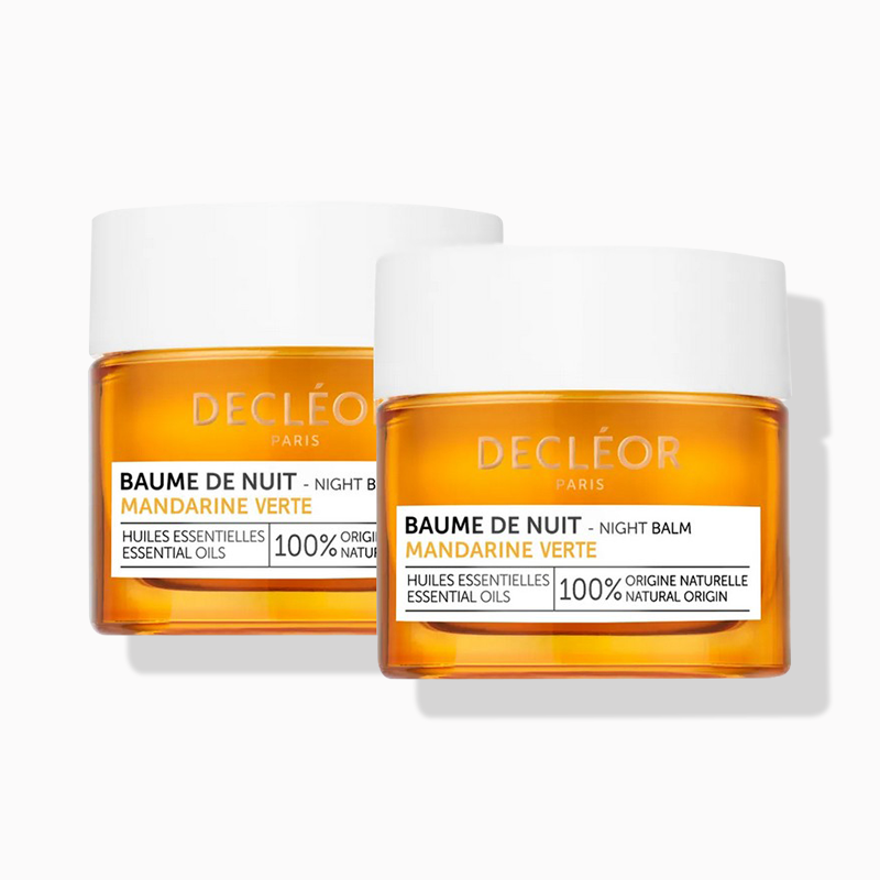 Decléor Baume de Nuit Mandarine Verte - Night Balm Green Mandarin 2 x 15 ml