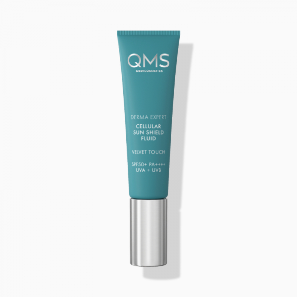 QMS Derma Expert Cellular Sun Shield Fluid Velvet Touch SPF 50+
