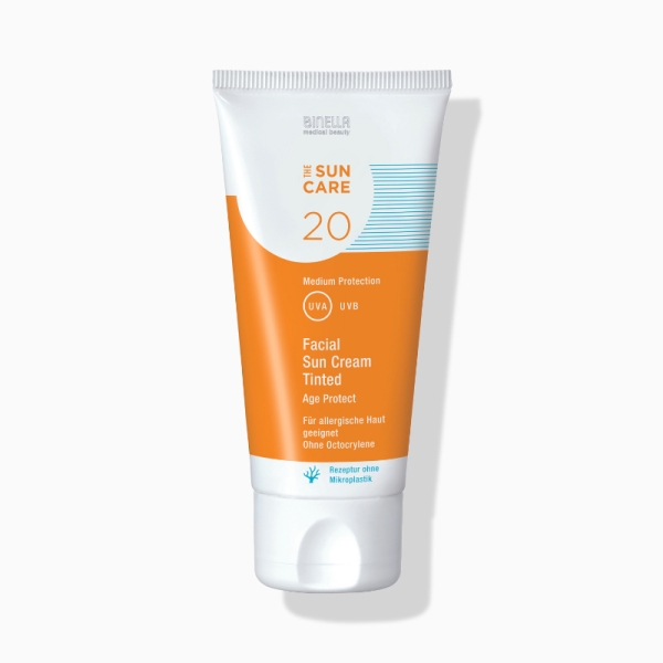 BINELLA The Sun Care Facial Sun Cream SPF 20 Age Protect tinted