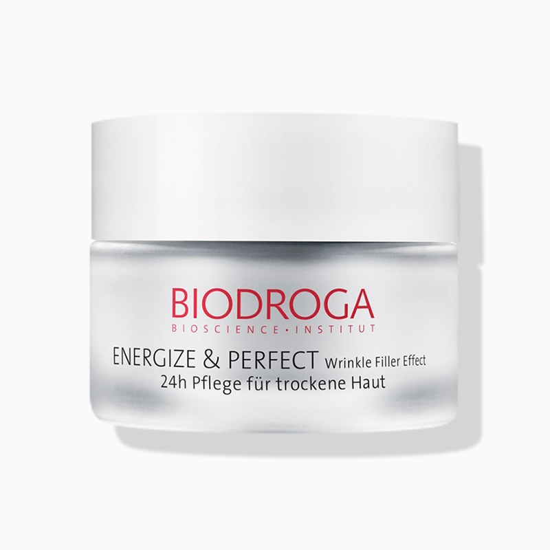 Biodroga Energize & Perfect 24h Pflege für trockene Haut