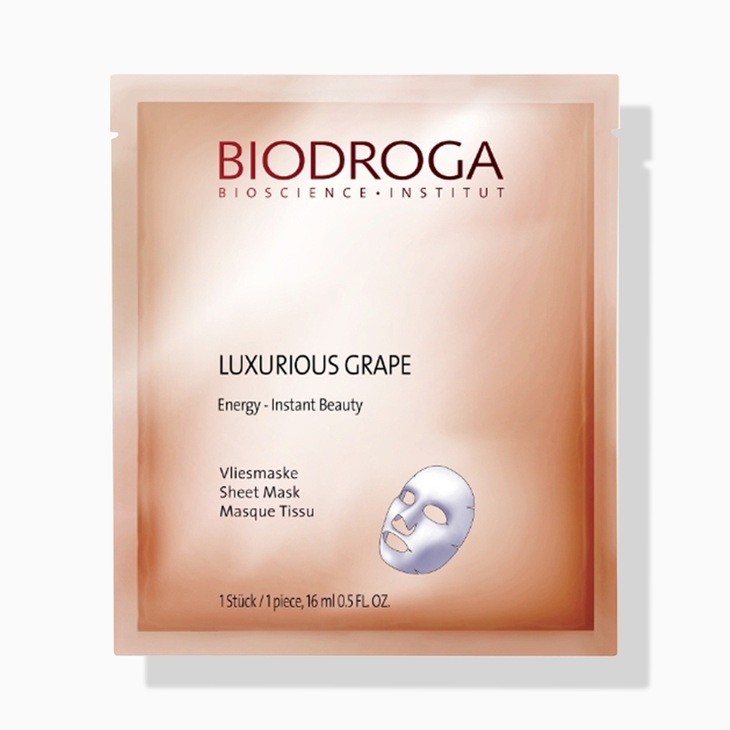 Biodroga Luxurious Grape Energy Vliesmaske Doppelpack