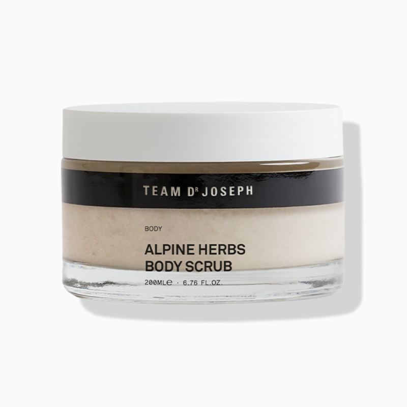 TEAM DR JOSEPH Alpine Herbs Exfoliating Body Scrub