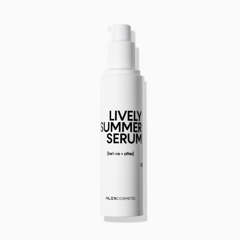 Alex Cosmetic Lively Summer Serum [before + after]