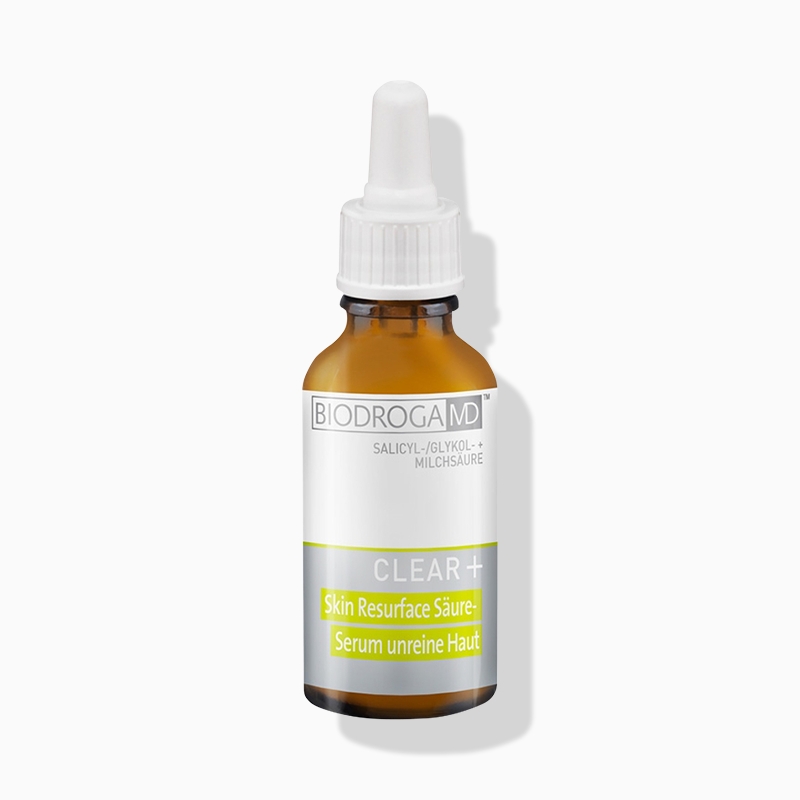 Biodroga Clear+ Skin Resurface Säure-Serum unreine Haut