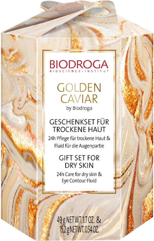 Biodroga Golden Caviar Set für trockene Haut