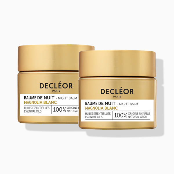 Decléor Baume de Nuit Magnolia Blanc – Night Balm White Magnolia (2 x 15 ml)