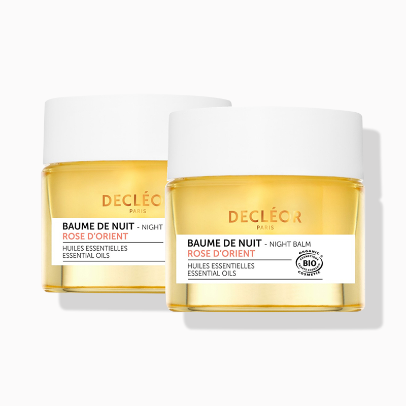 Decléor Baume de Nuit Rose d'Orient - Night Balm Rose Damascena 2 x 15 ml
