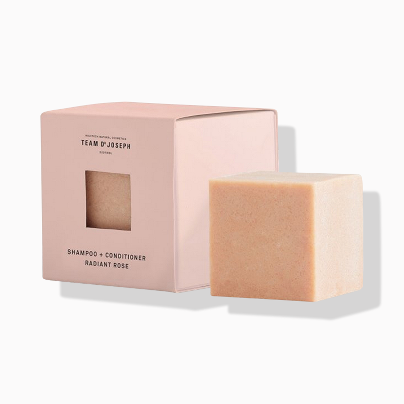 TEAM DR JOSEPH Radiant Rose Zero Waste - Shampoo + Conditioner Cube