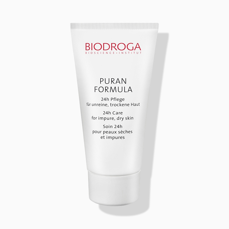 Biodroga Puran Formula 24h Pflege für unreine, trockene Haut