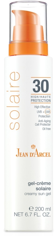 Jean d´Arcel gel-crème solaire LSF 30