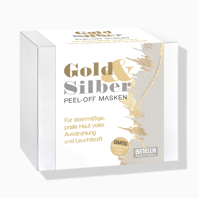 BINELLA Gold & Silver Glow Mask Mix Edition