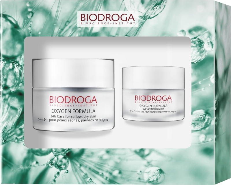 Biodroga Oxygen Formula Geschenkset für sauerstoffarme, trockene Haut