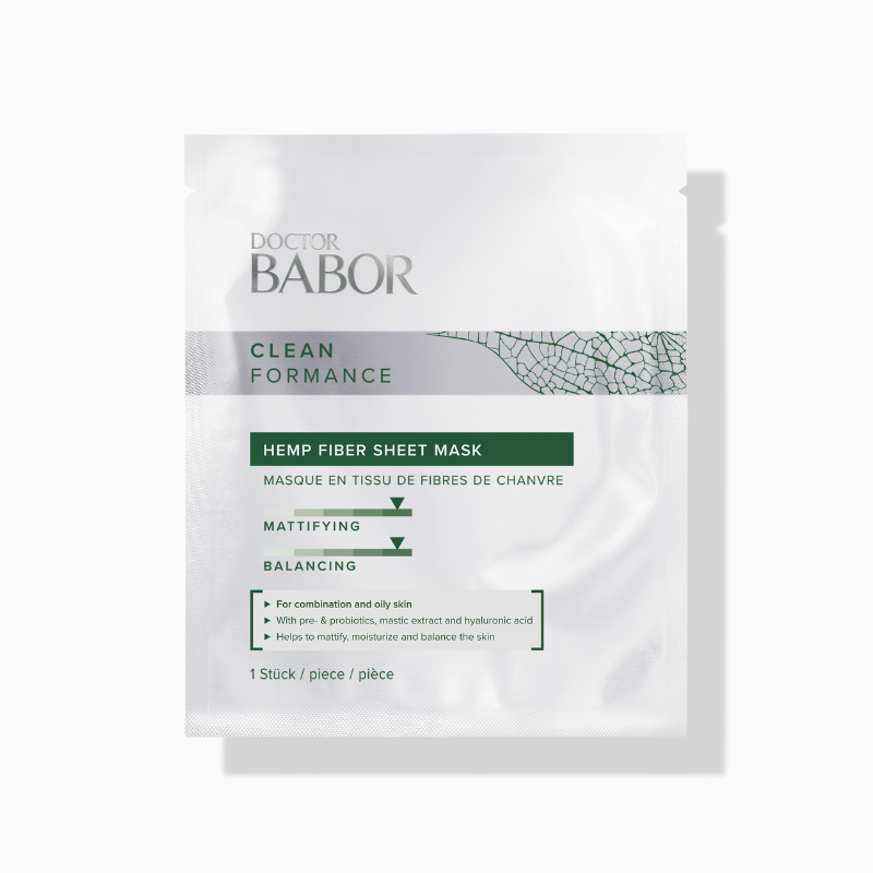 BABOR Cleanformance Hemp Fiber Sheet Mask
