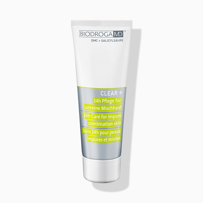 Biodroga Clear+ Anti-Age Pflege für unreine Haut
