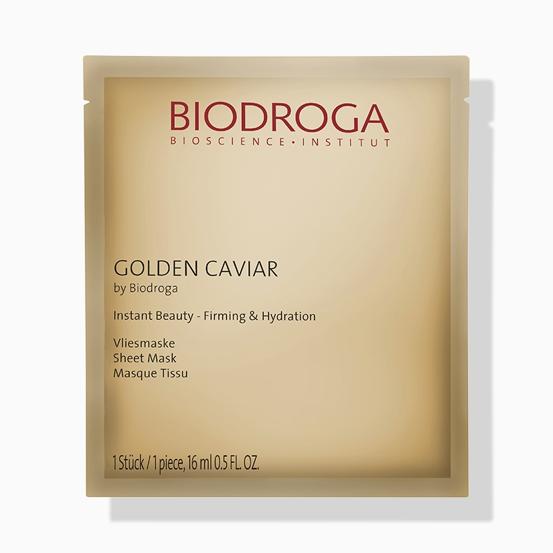 Biodroga Golden Caviar Instant Beauty Vliesmaske Doppelpack