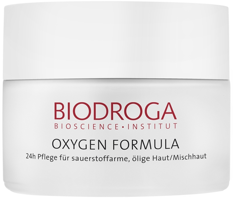 Biodroga Oxygen Formula 24h Pflege für sauerstoffarme, ölige Haut/Mischhaut