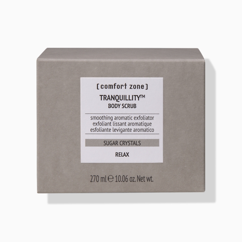 Tranquility Ritual comfort zone | TRANQUILLITY Body Scrub Ritual | feel-beauty.de