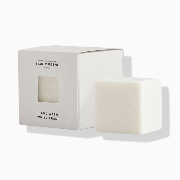 TEAM DR JOSEPH White Pearl Zero Waste Hand Wash Cube