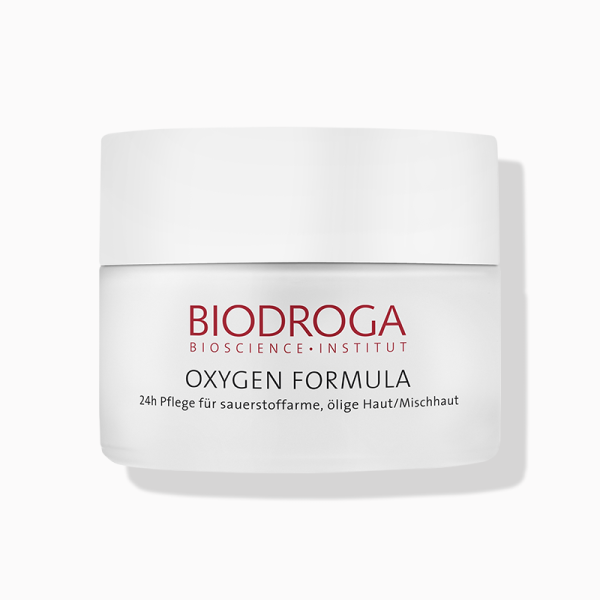 Biodroga Oxygen Formula 24h Pflege für sauerstoffarme, ölige Haut/Mischhaut